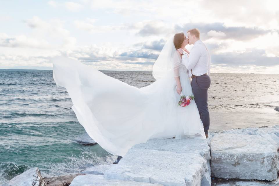 Iconic bridal image