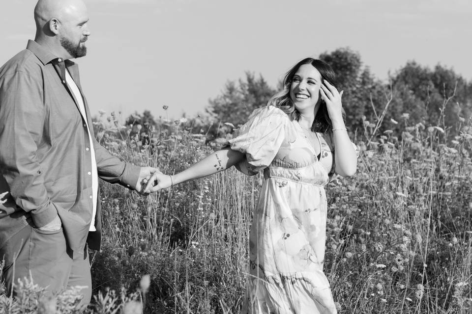 Wildflower engagement