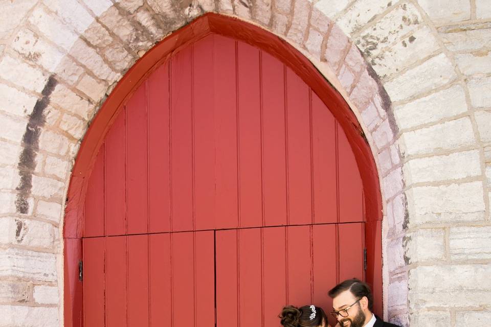 Summer church wedding
