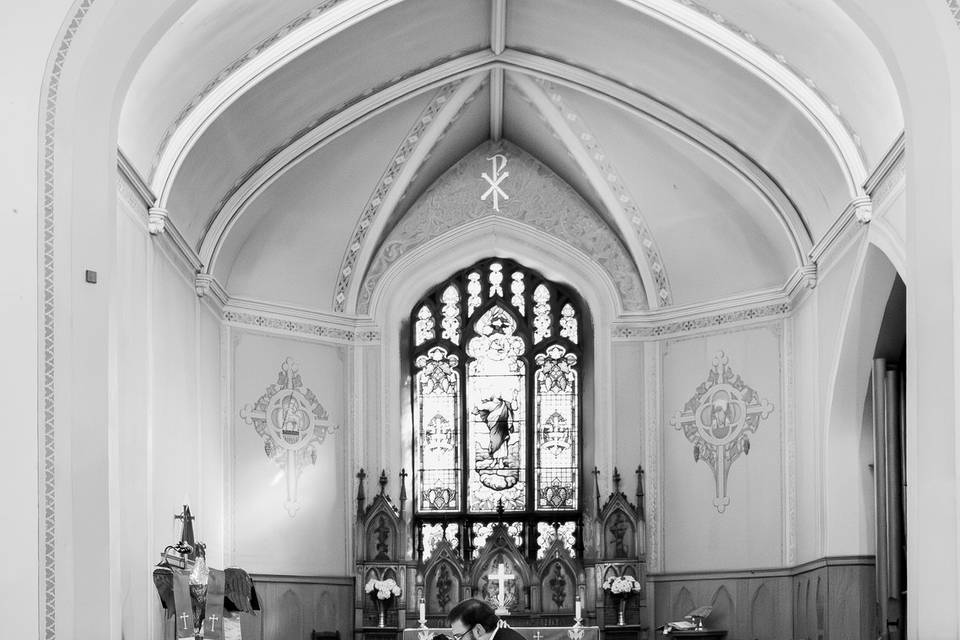 Church wedding