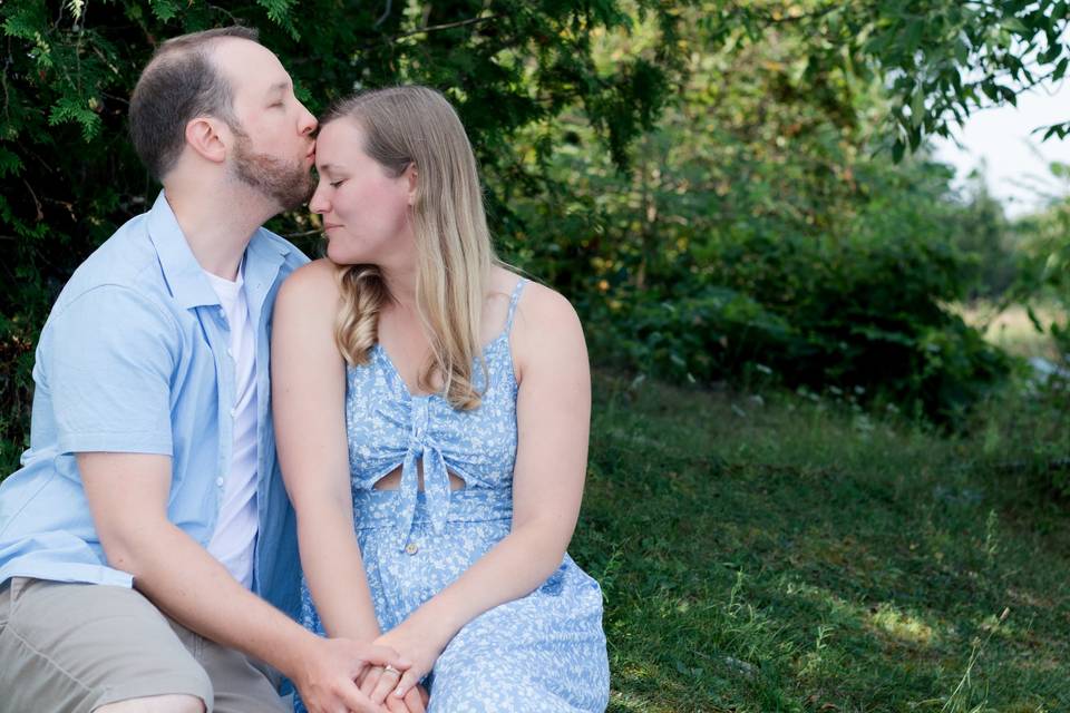 Summer engagement session