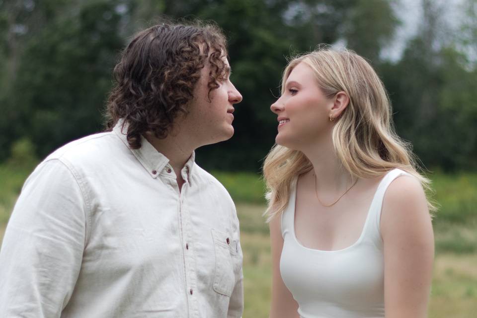 Summer engagement session