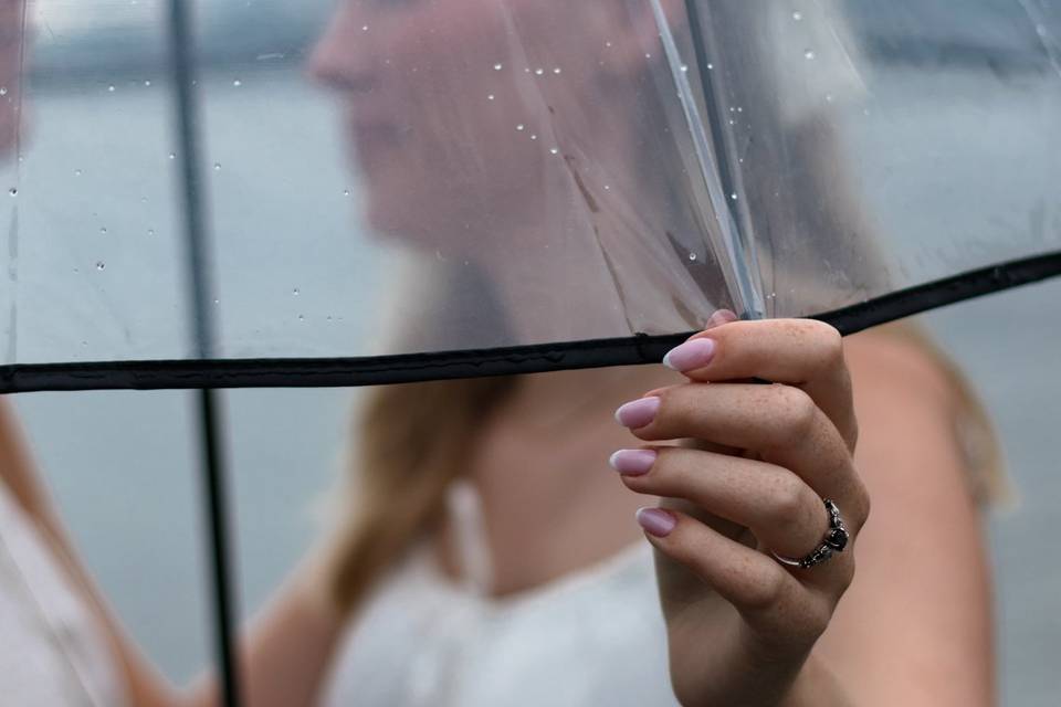 Rainy day engagement