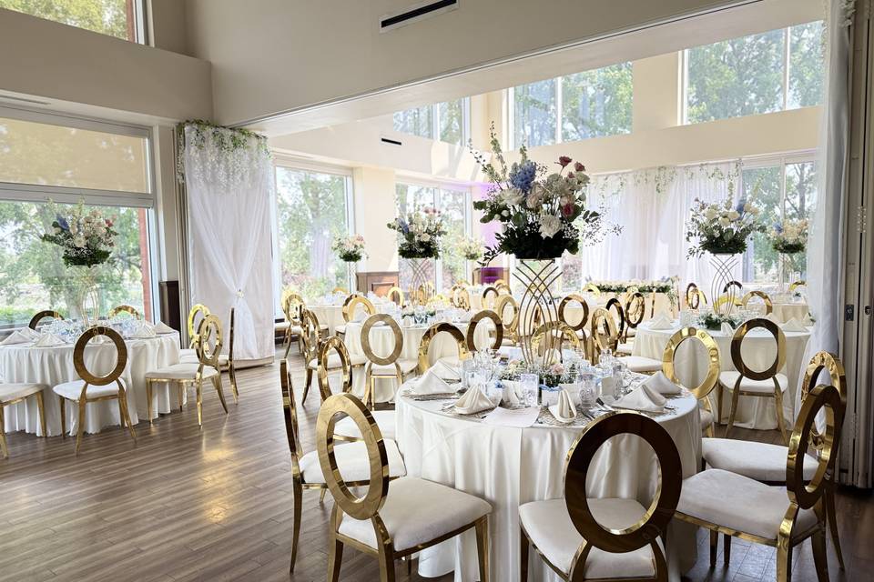 Pastel colored wedding