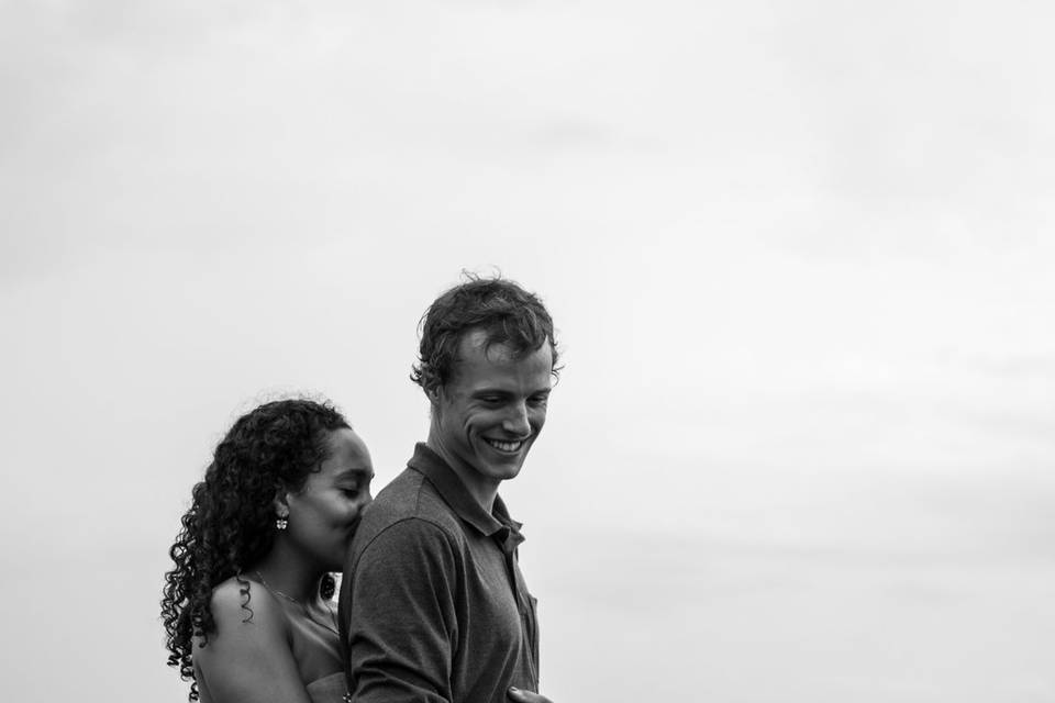 Lovers on the lake