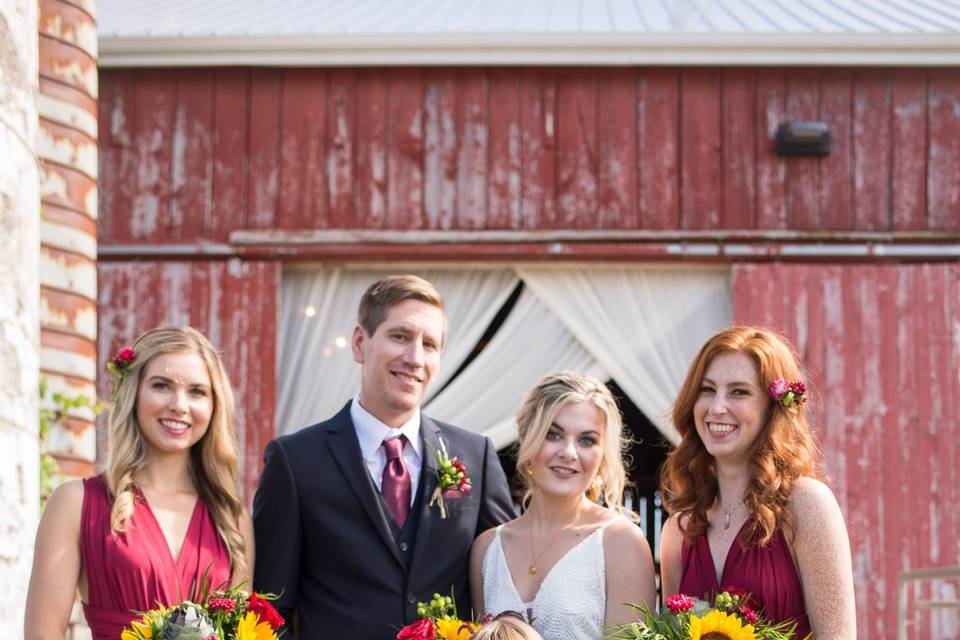 The cutest flower girl