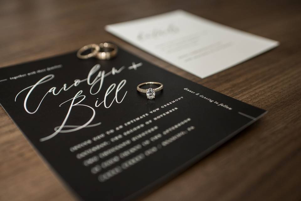 Rings and Invitations