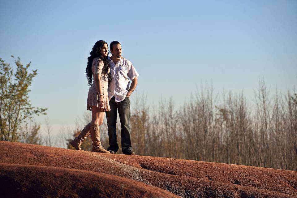 Engagement photography