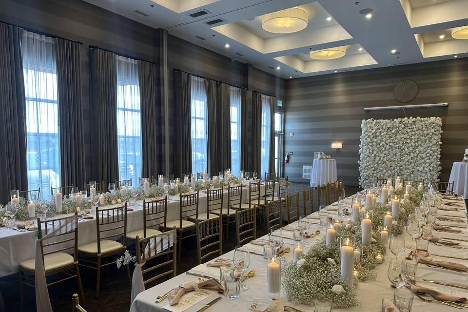 Harvest Table Setup