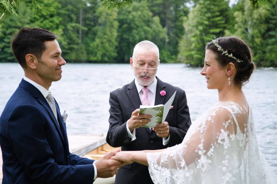 Wedding by the Lake