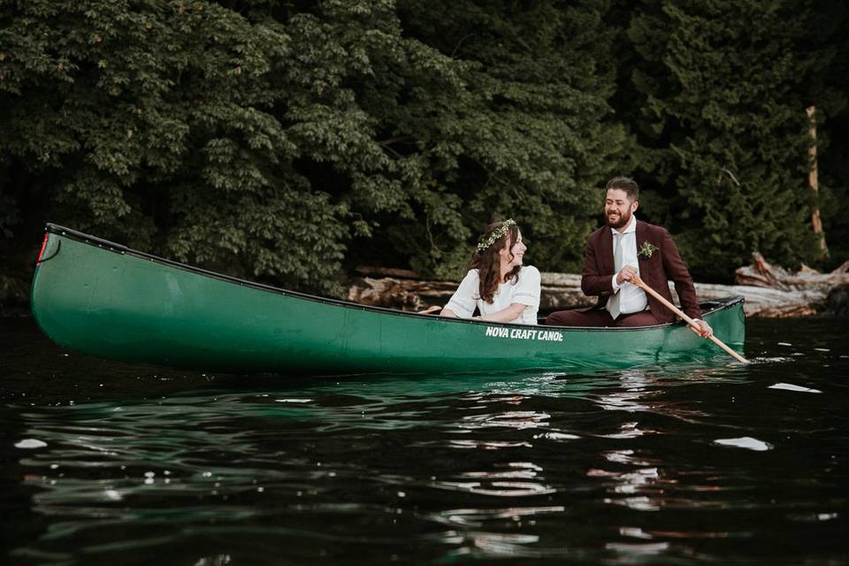 Sunset paddle