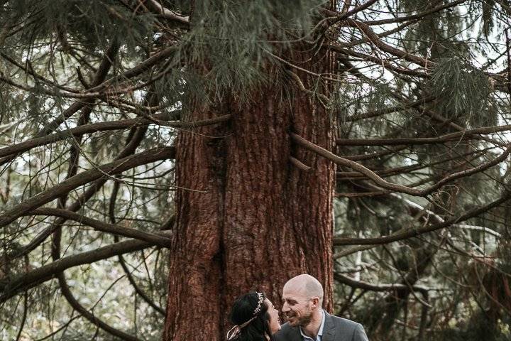 Winter elopement