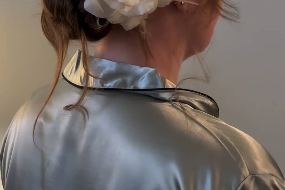 Bridesmaid hair