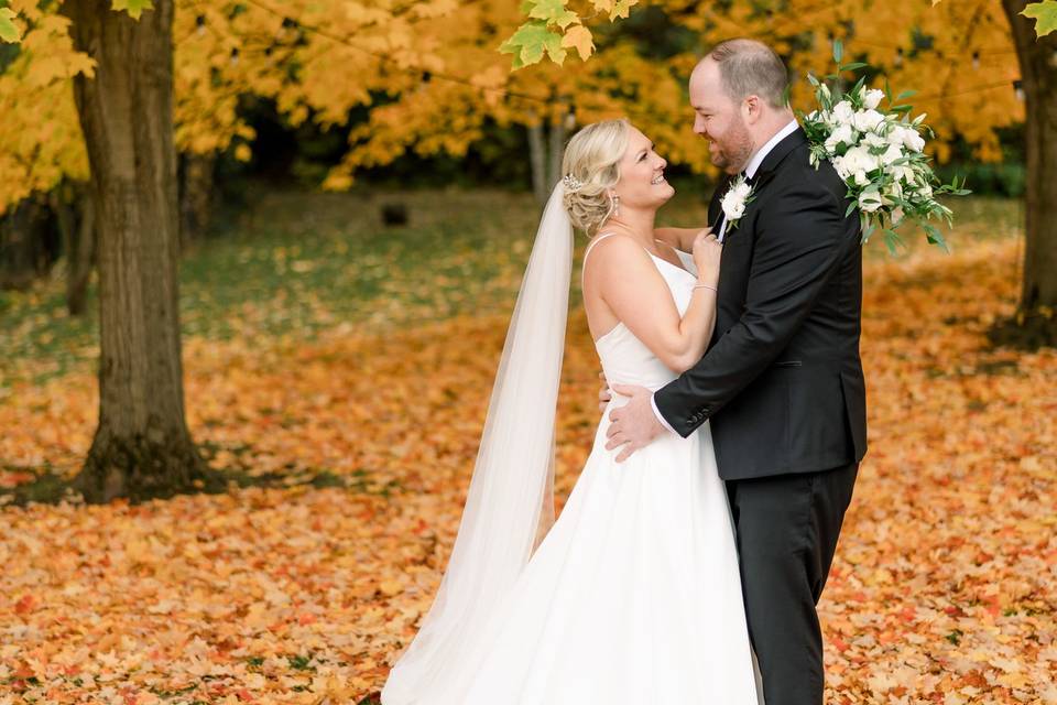 Fall weddings