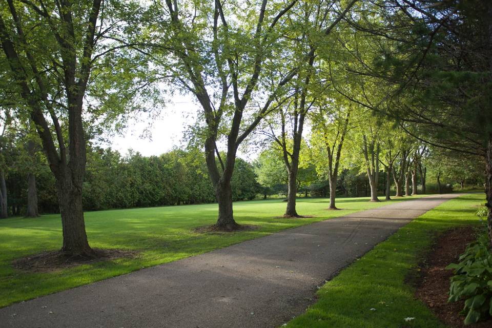 Back path to Ceremony