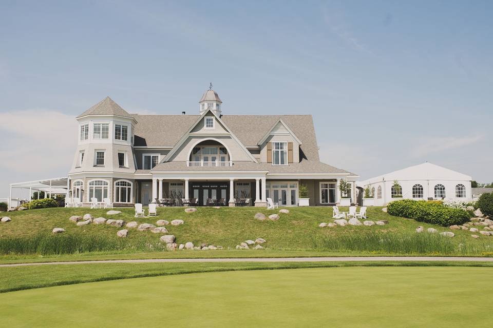 Clubhouse & Marquee Tent