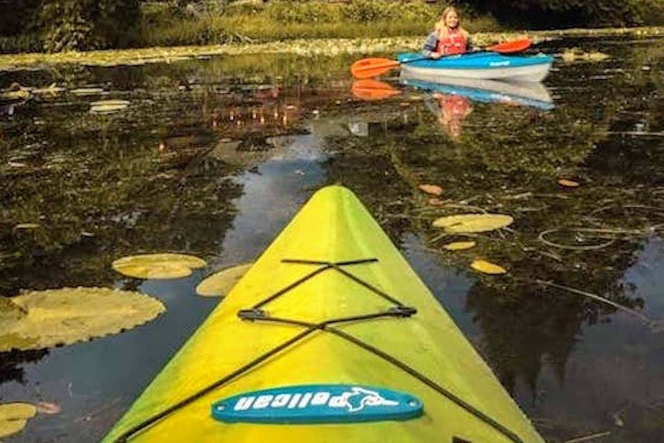 Kayak on Miami River