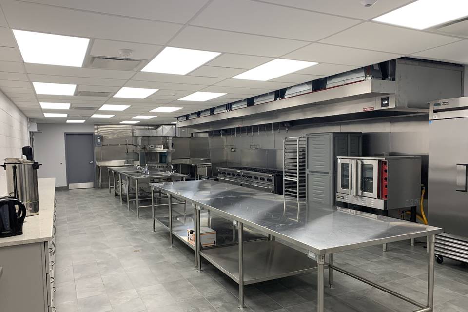 Exhibition hall kitchen