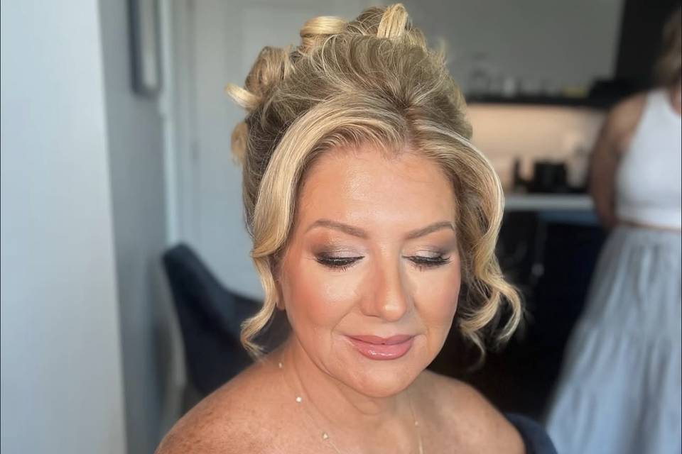 Glowy, and smokey.