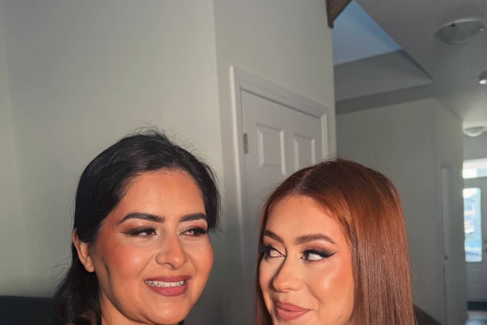 Mom and Daughter.