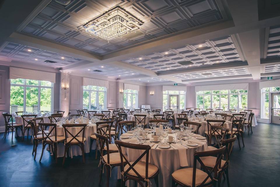 Grand Ballroom with decorations