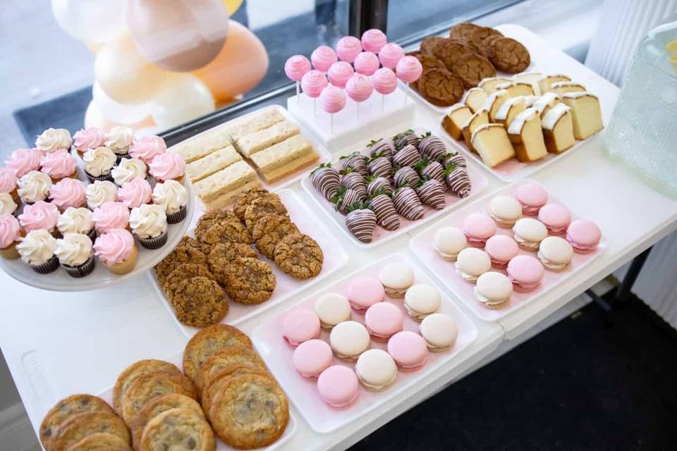 Wedding treat table