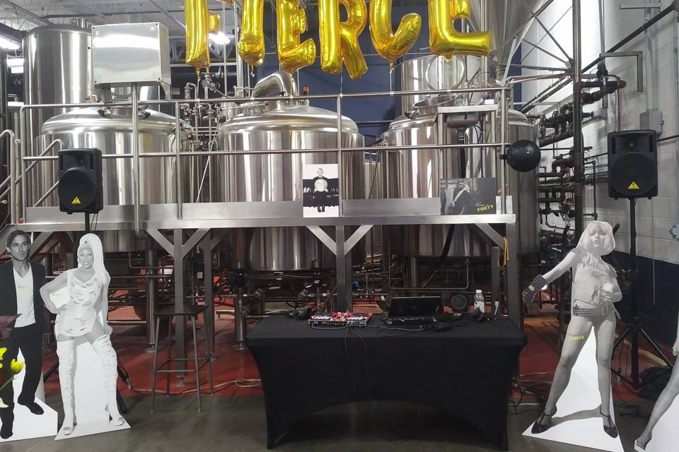 A fierce brewery set up