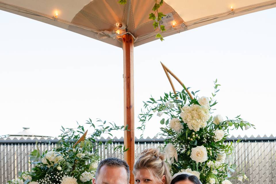 The couple with the planner