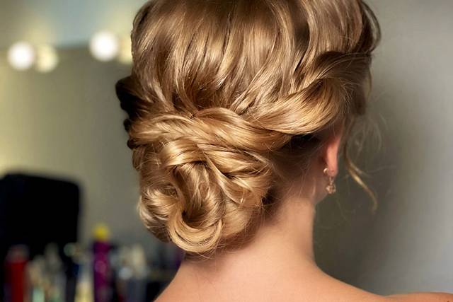 Beautiful updo
