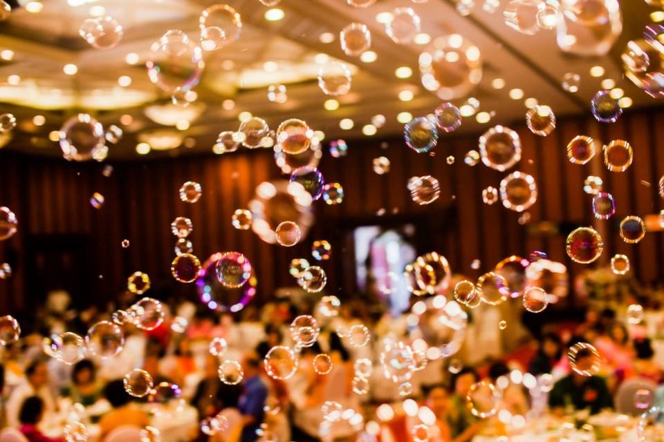 Bubbles for the celebrations