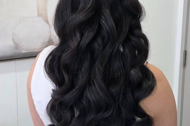 Modern Twist Half up