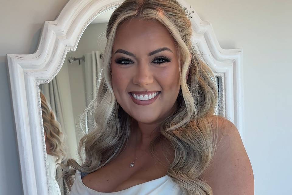 Modern Twist Half up