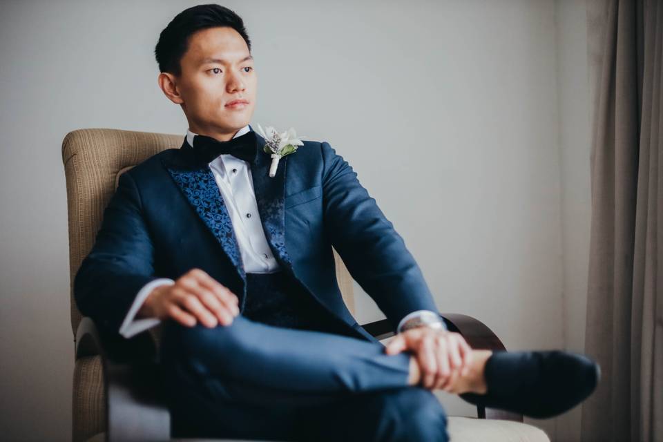 Blue Tux