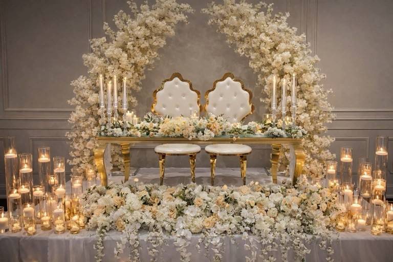 Groom and Bride Table