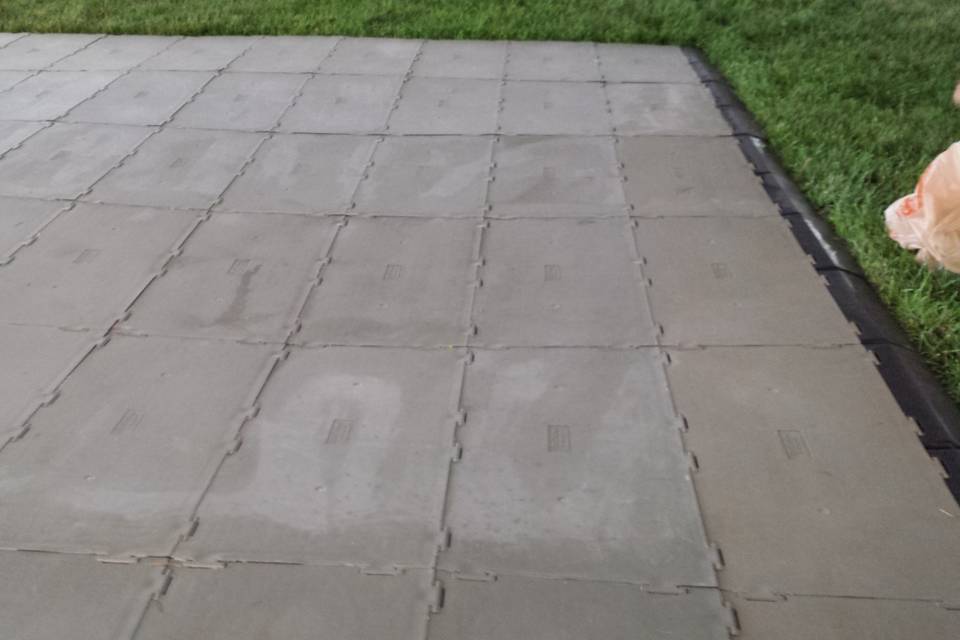 Outdoor Dance Floor