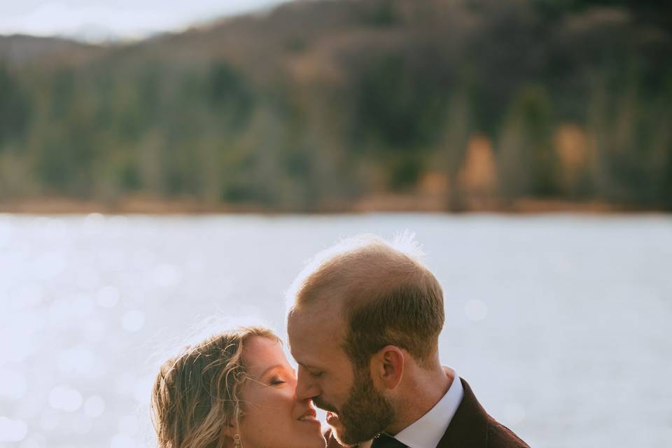 Wedding day portrait