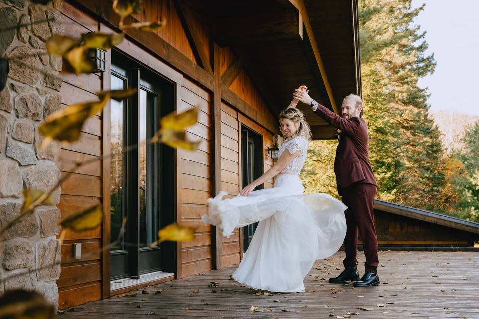 Wedding day portrait