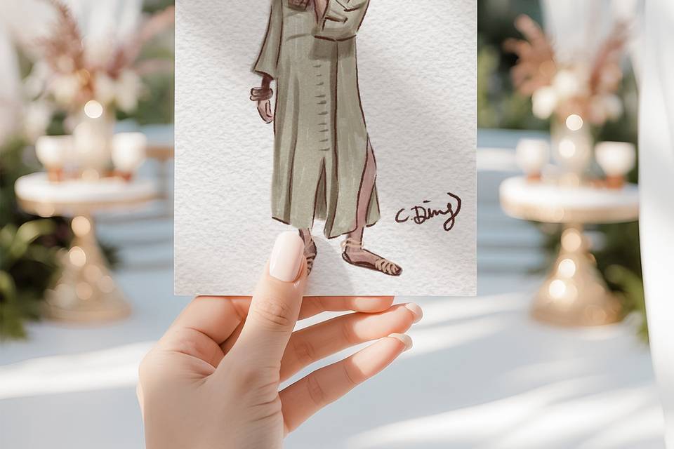 Live guest sketch