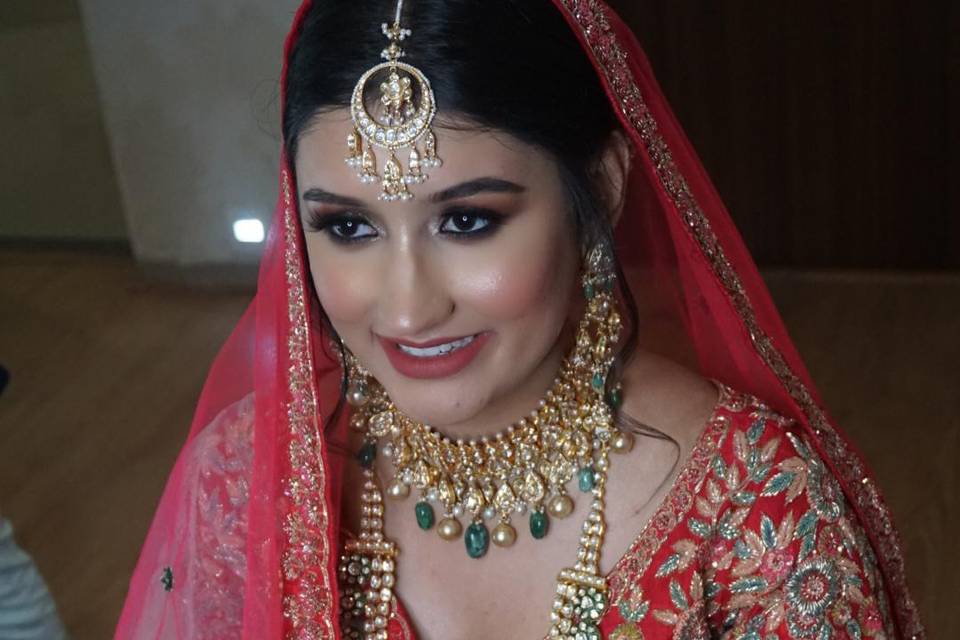 Beautiful Indian wedding look