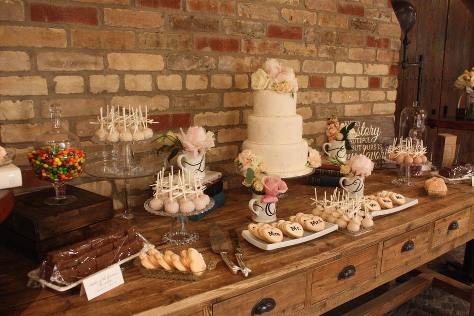 Dessert table