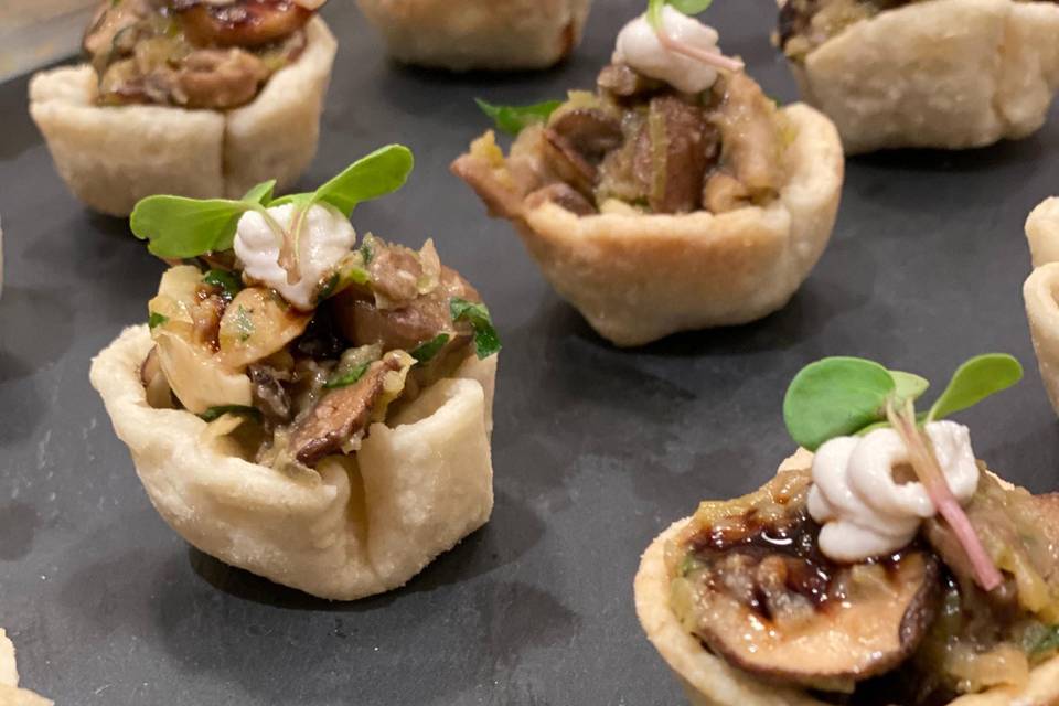 Wild Mushroom Tarts