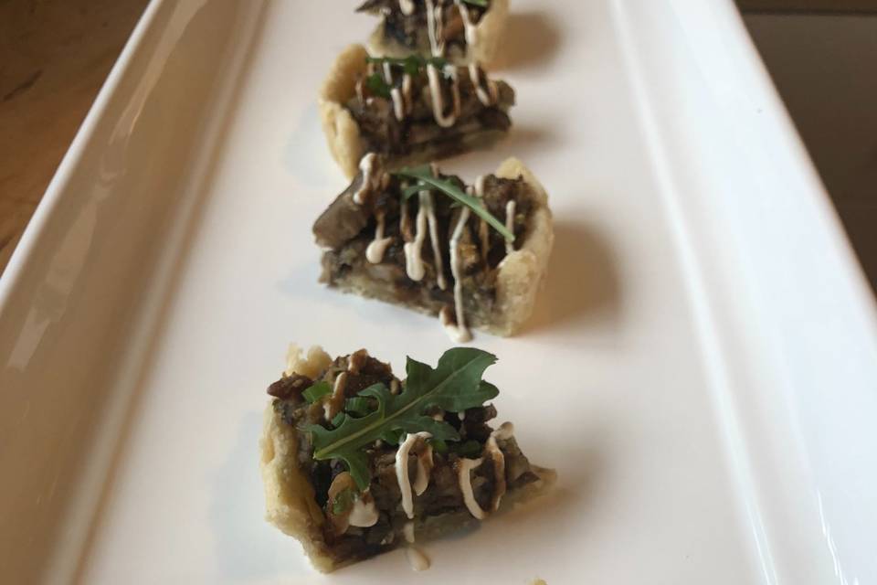 Vegan Mushroom Tarts