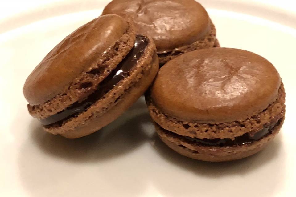 Chocolate Espresso Macaroons