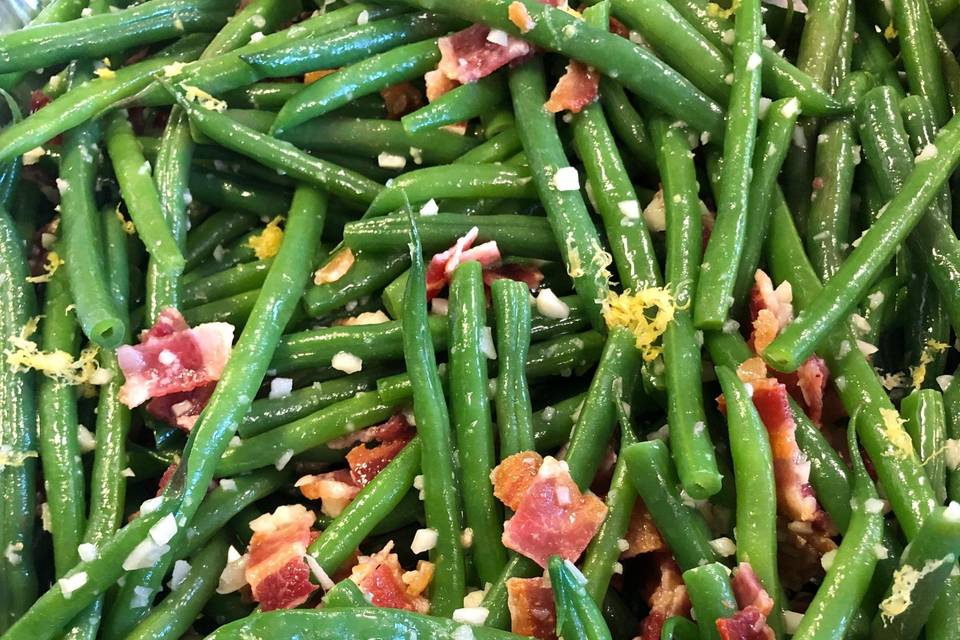 Bacon & Garlic Beans