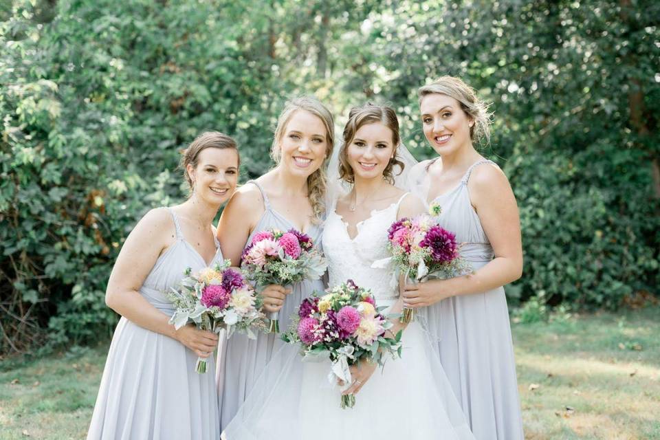 Bridal Party Make-up & Hair