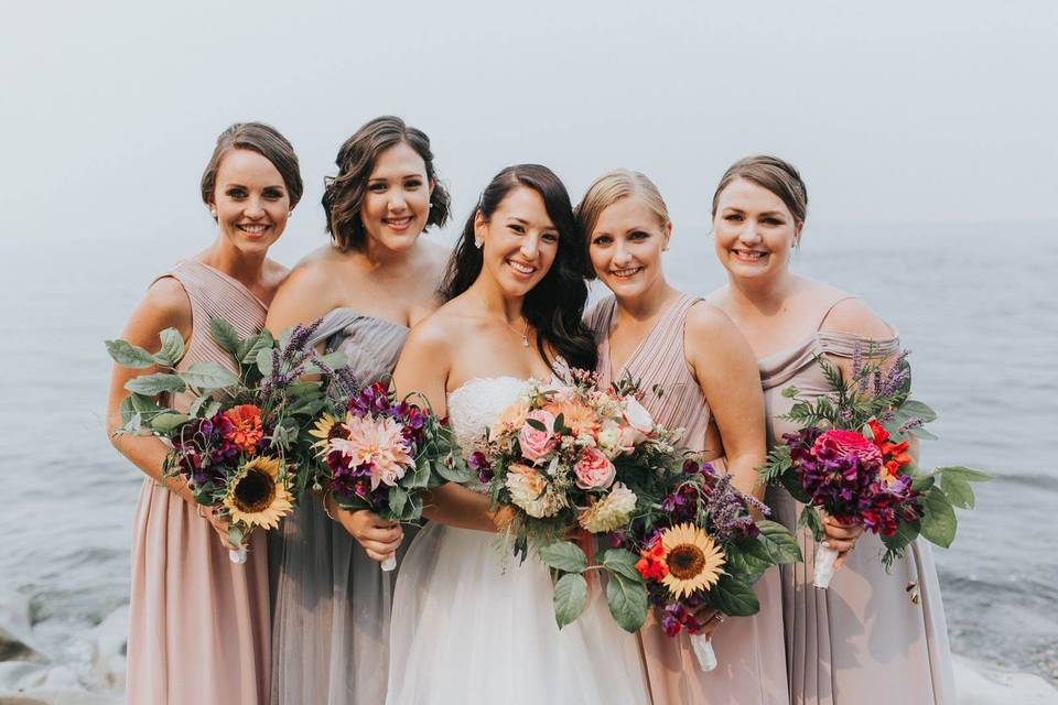 Bridal Party Make-up & Hair