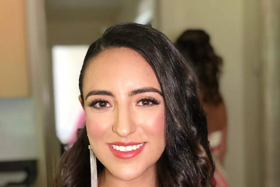 Bridesmaid Make-up and Hair