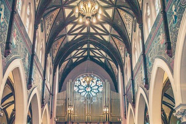 Catholic church wedding in Li