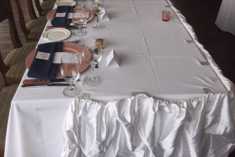 Head table