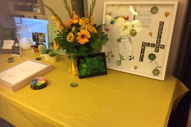 Guest Book Table